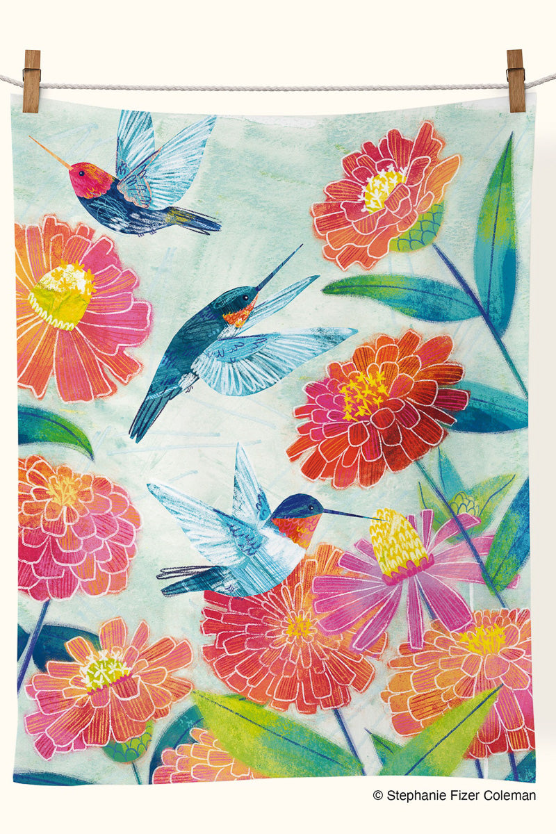 Hummers Tea Towel