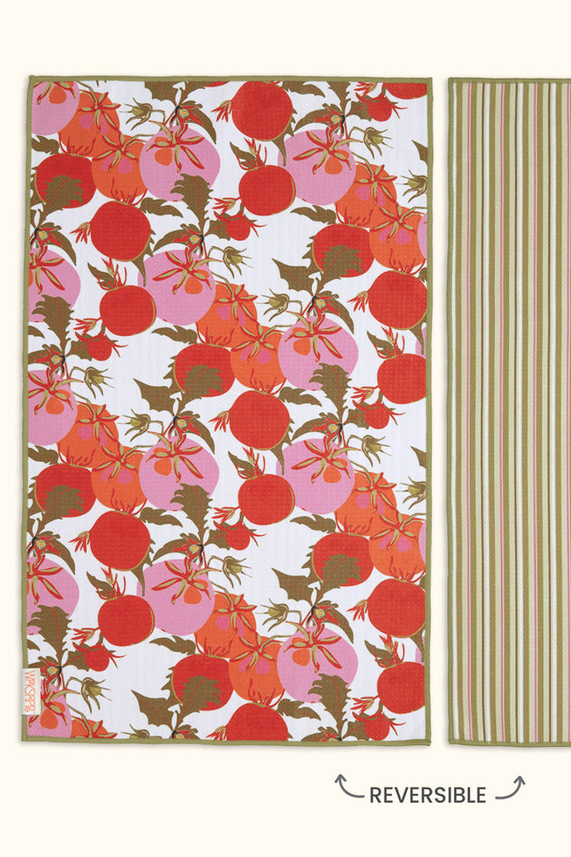 Microfiber Towel Heirloom Tomatoes
