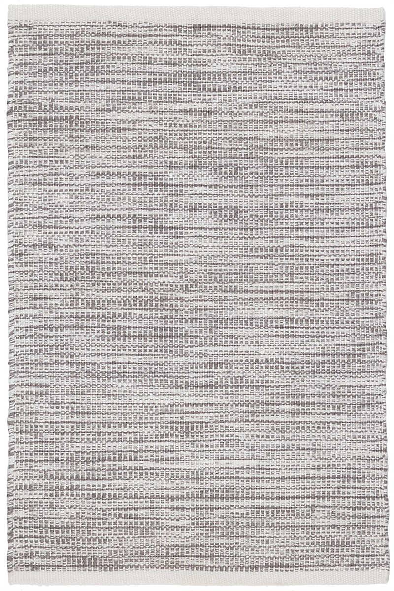 Dash & Albert Tideline Grey Handwoven Indoor/Outdoor Rug 2x3