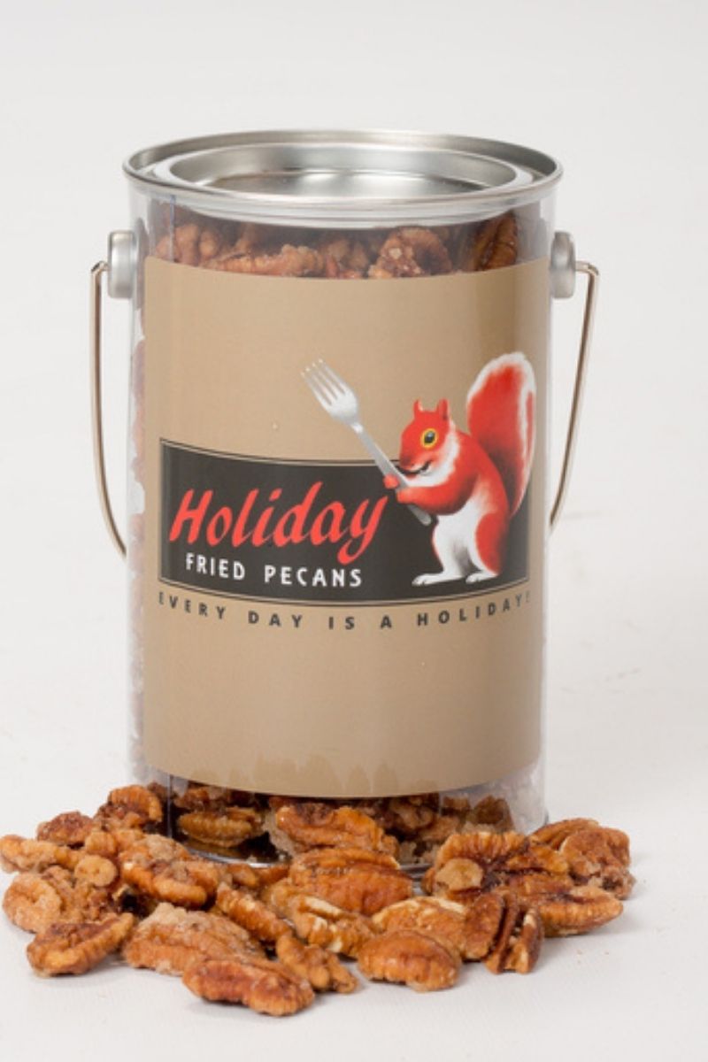 Holiday Fried Pecans Pail 16 oz