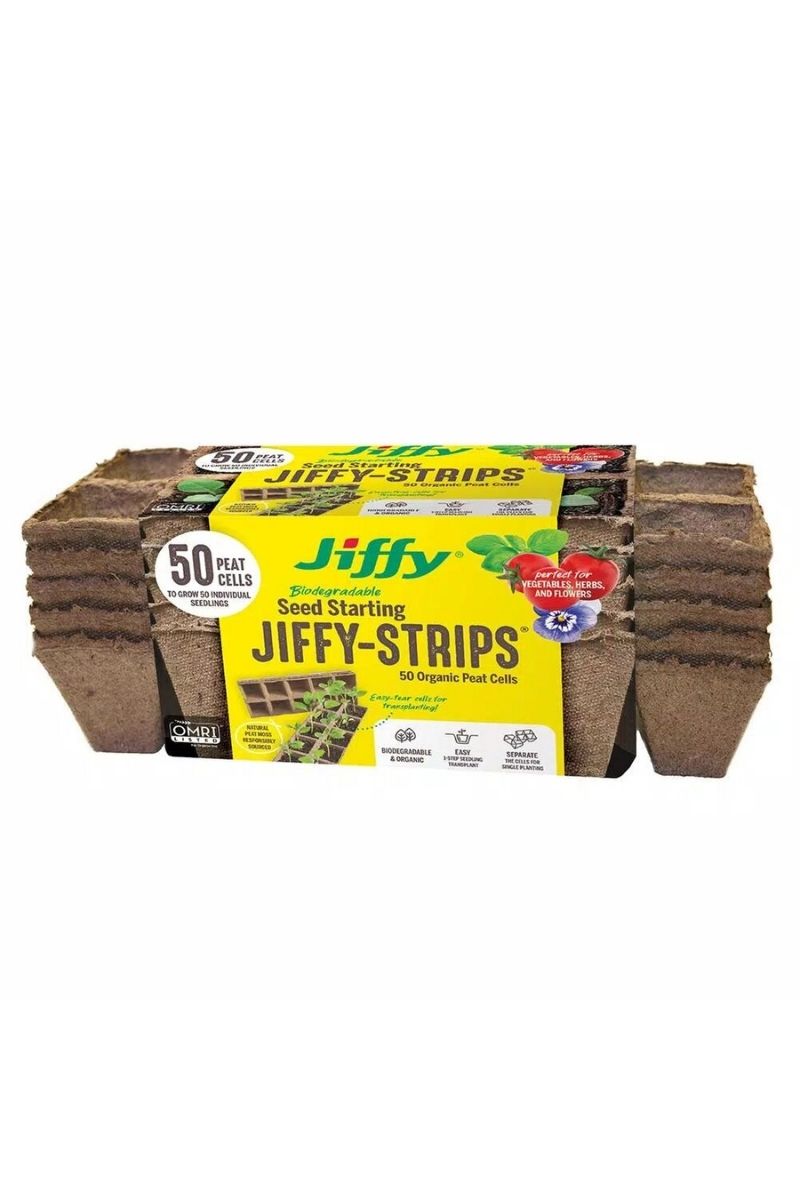 PEAT POT, SEED START STRIPS 50