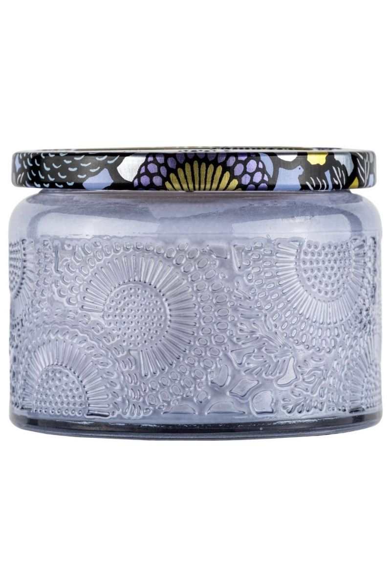 Voluspa Apple Blue Clover Petite Jar Candle