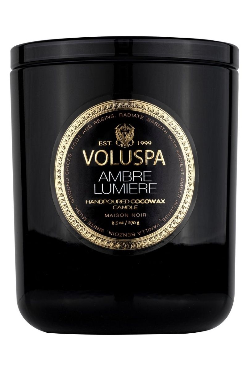 Voluspa Ambre Lumiere Classic Candle