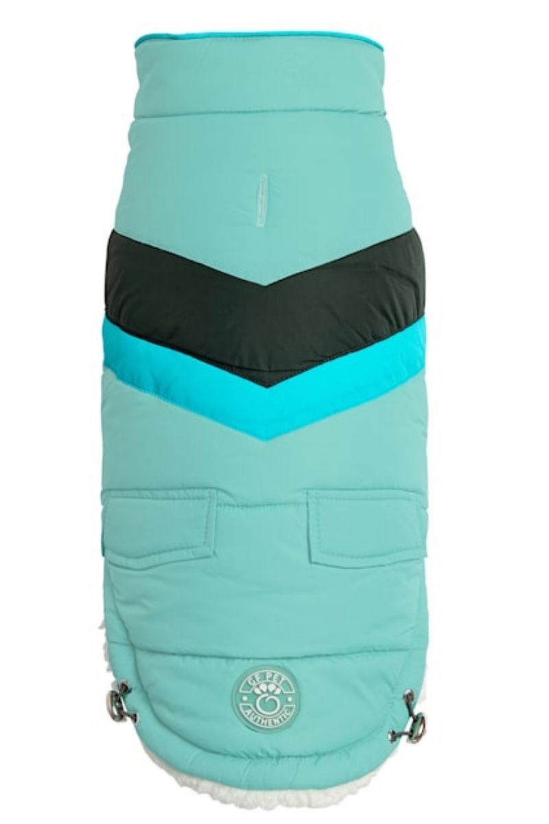 COAT, ALPINE PUFFER AQUA LG