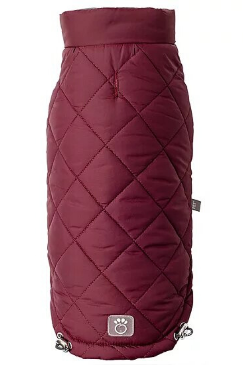 GF PET TRAIL JACKET BURG LG
