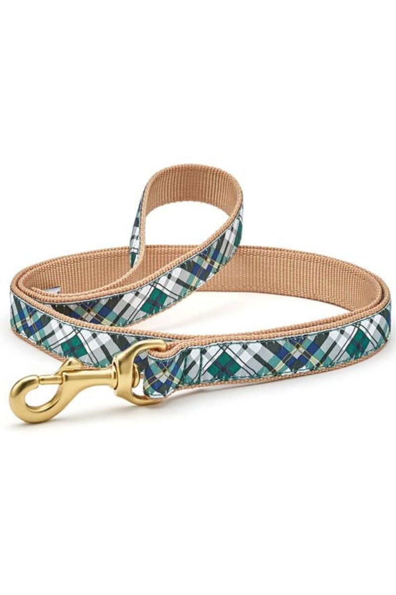 LEASH, GORDON PLAID NARROW 6FT