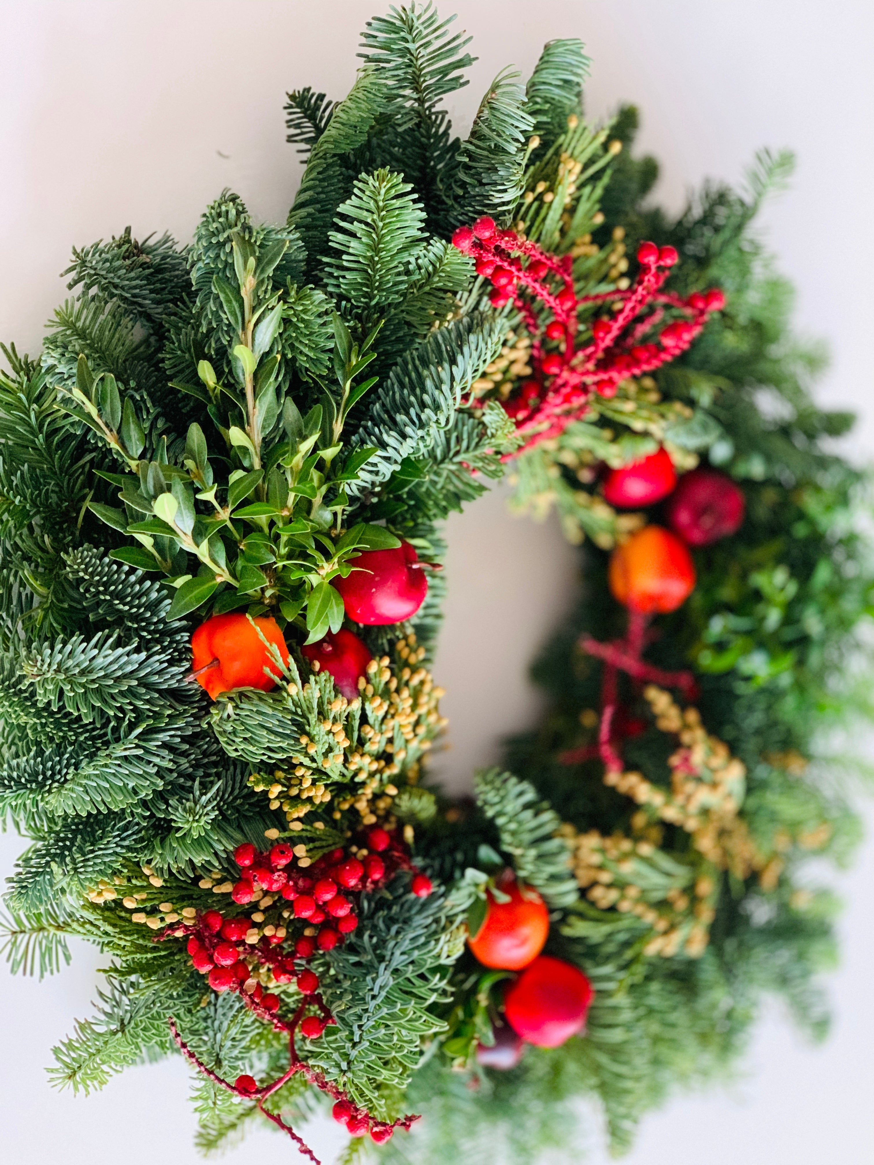 Holiday Fresh Green Decor