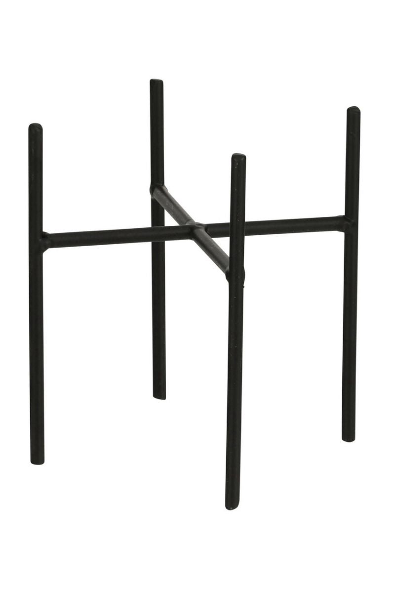Alfresco Ascot Planter Stand Black 9.5"