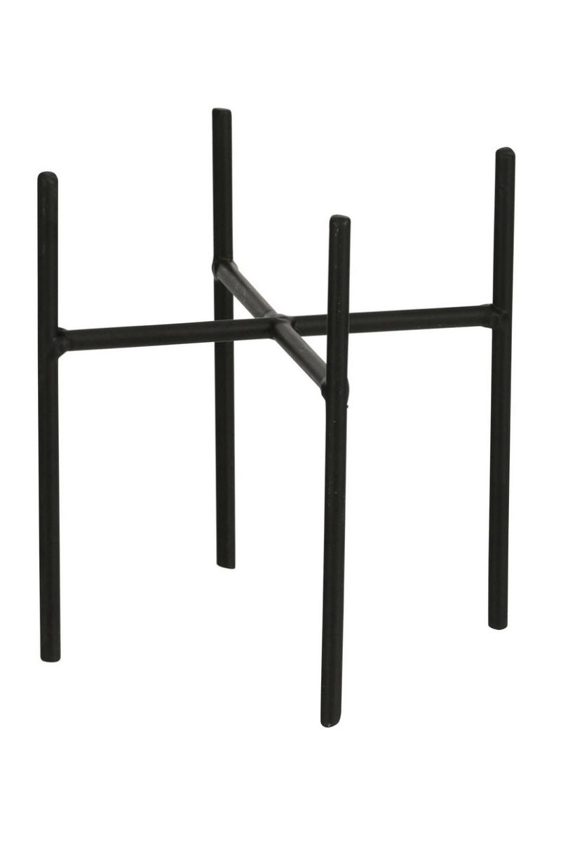 Alfresco Ascot Planter Stand Black 3.25"