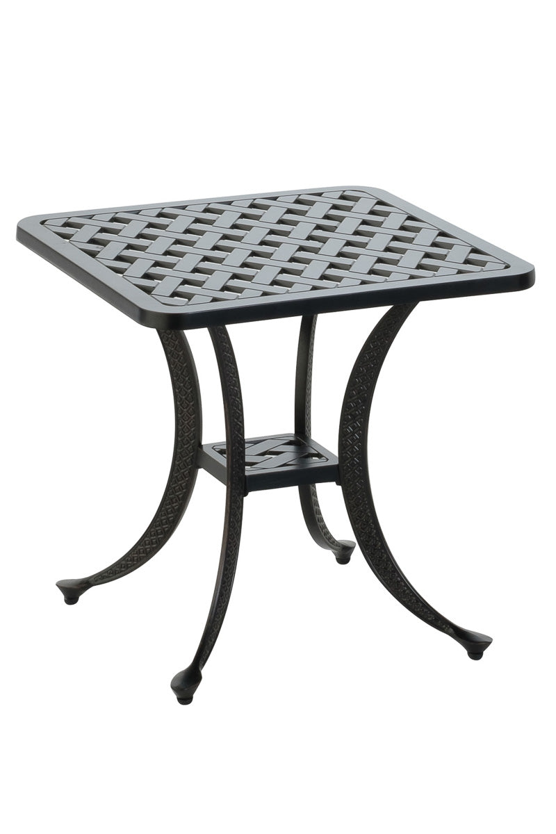 Alfresco Bonita Weave Side Table 21"