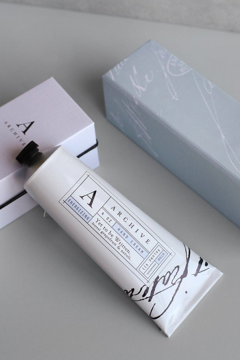 Archive Hand Cream Yet to Be Written