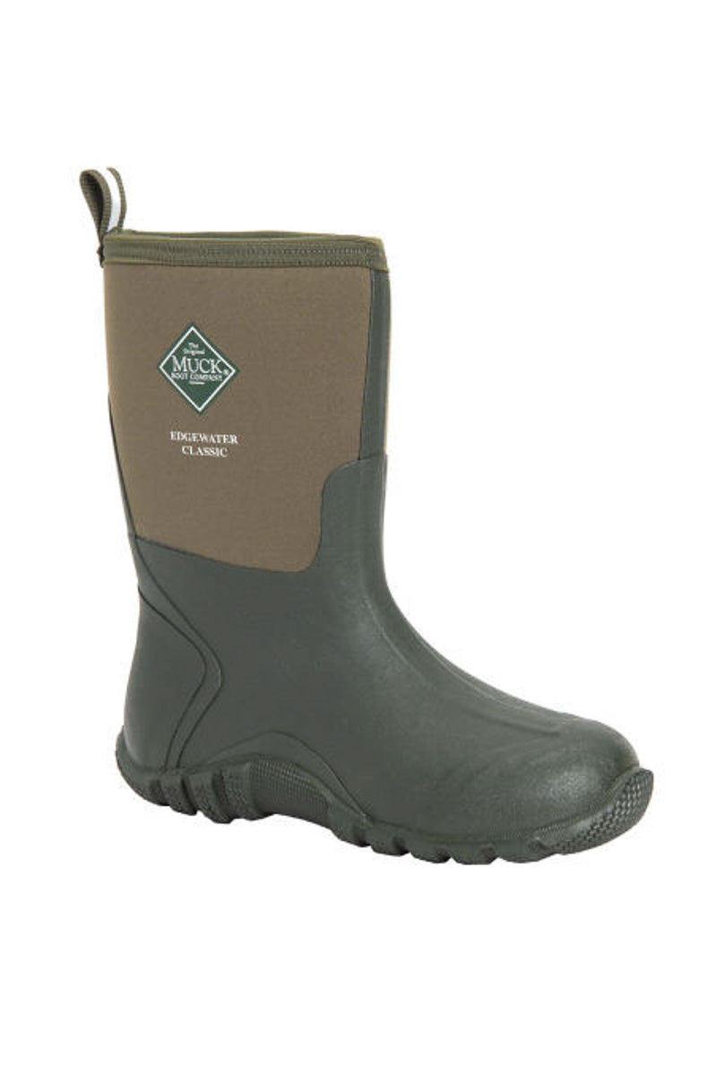 Muck Men's Edgewater Classic Mid Boot Size 10 Green
