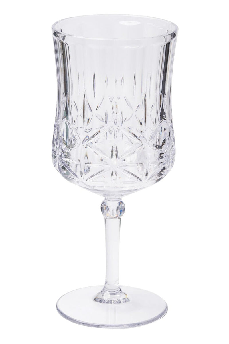 Sophistiplate Wine Glass Classic Stemmed 16 oz Clear