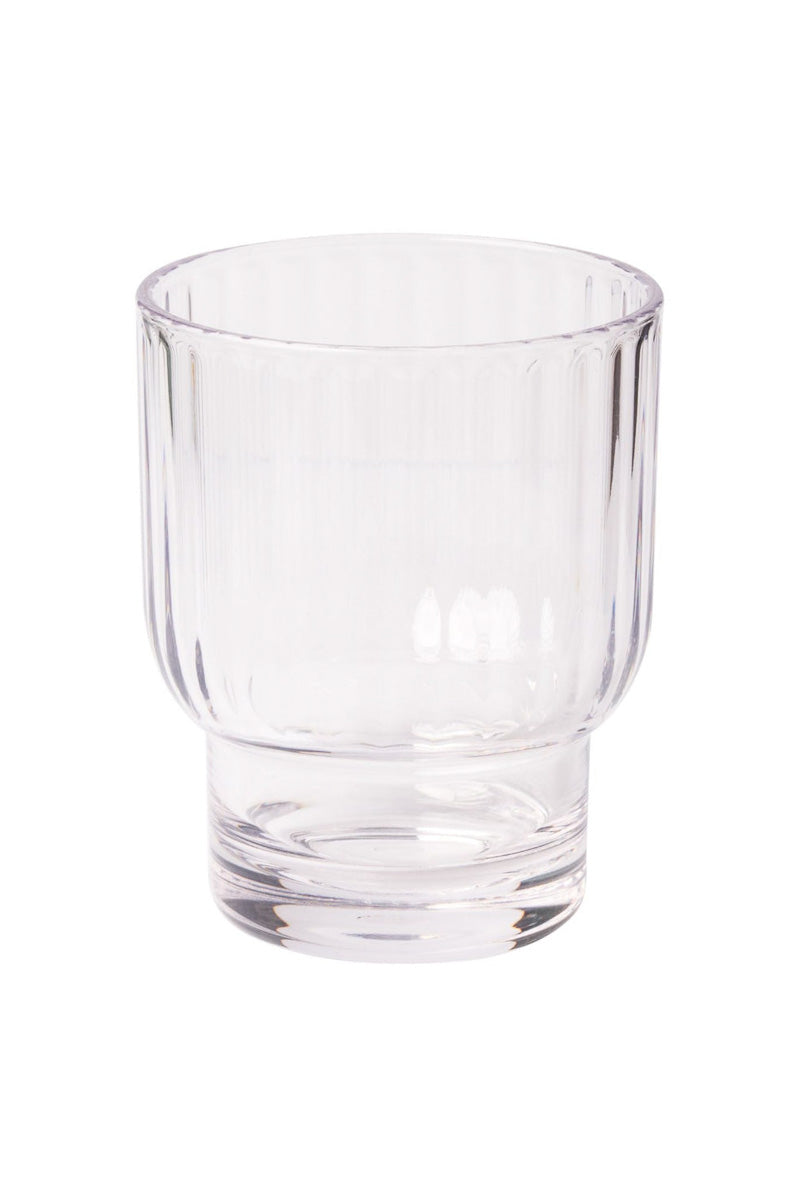 Sophistiplate Tumbler Modern Short 13.5 oz Clear