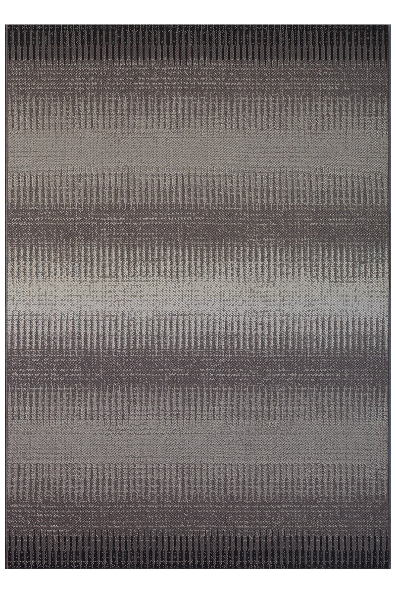 Treasure Garden Ombre Outdoor Rug 7’10”x10’ Taupe