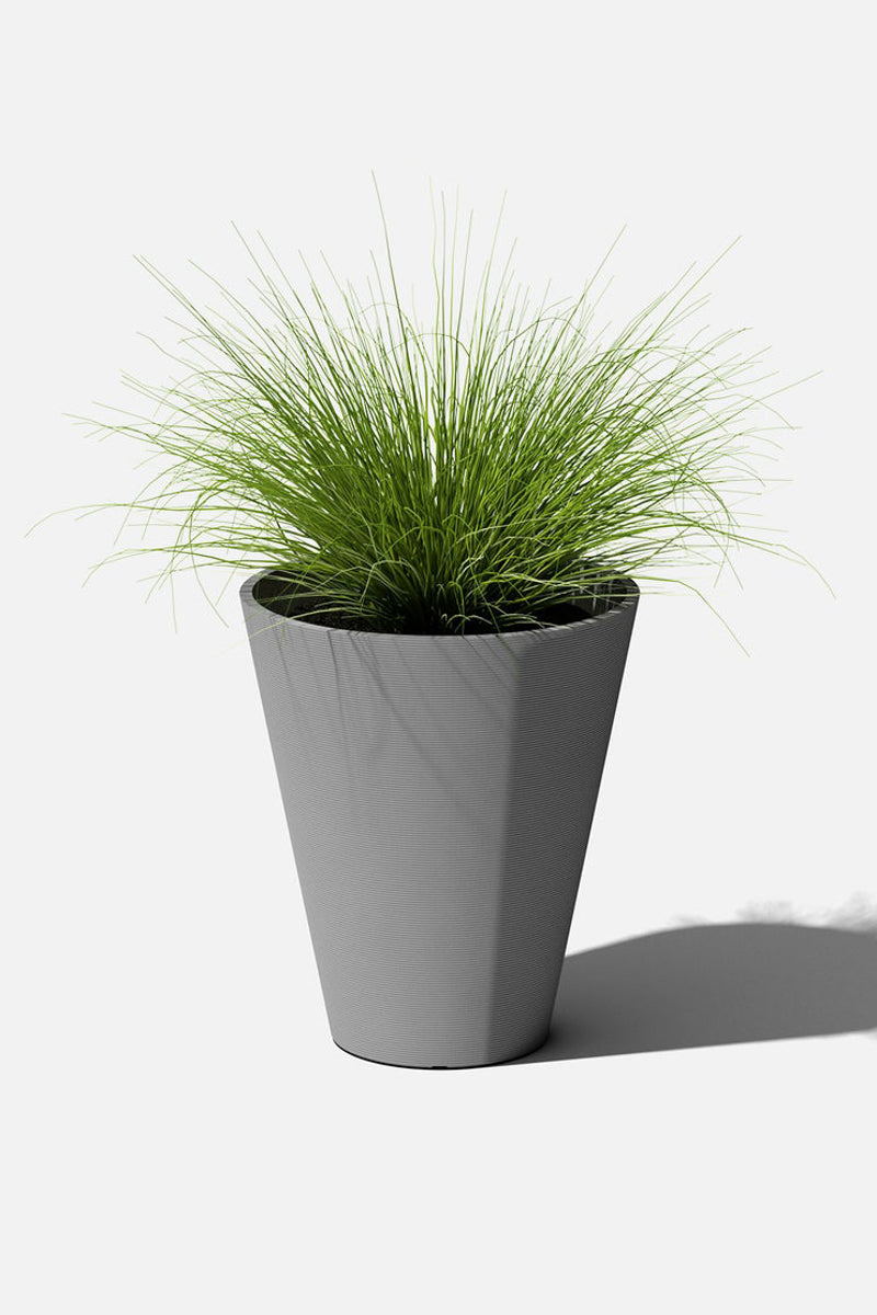 PLANTER KOBO ROUND 22" CHRCOAL