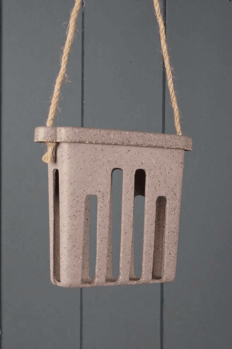 Earthy Bird Suet Feeder Nut Husks