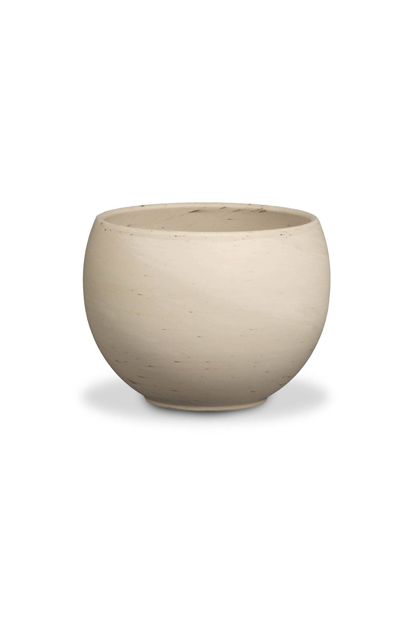 Luna Sphere Planter 5.5" Granite
