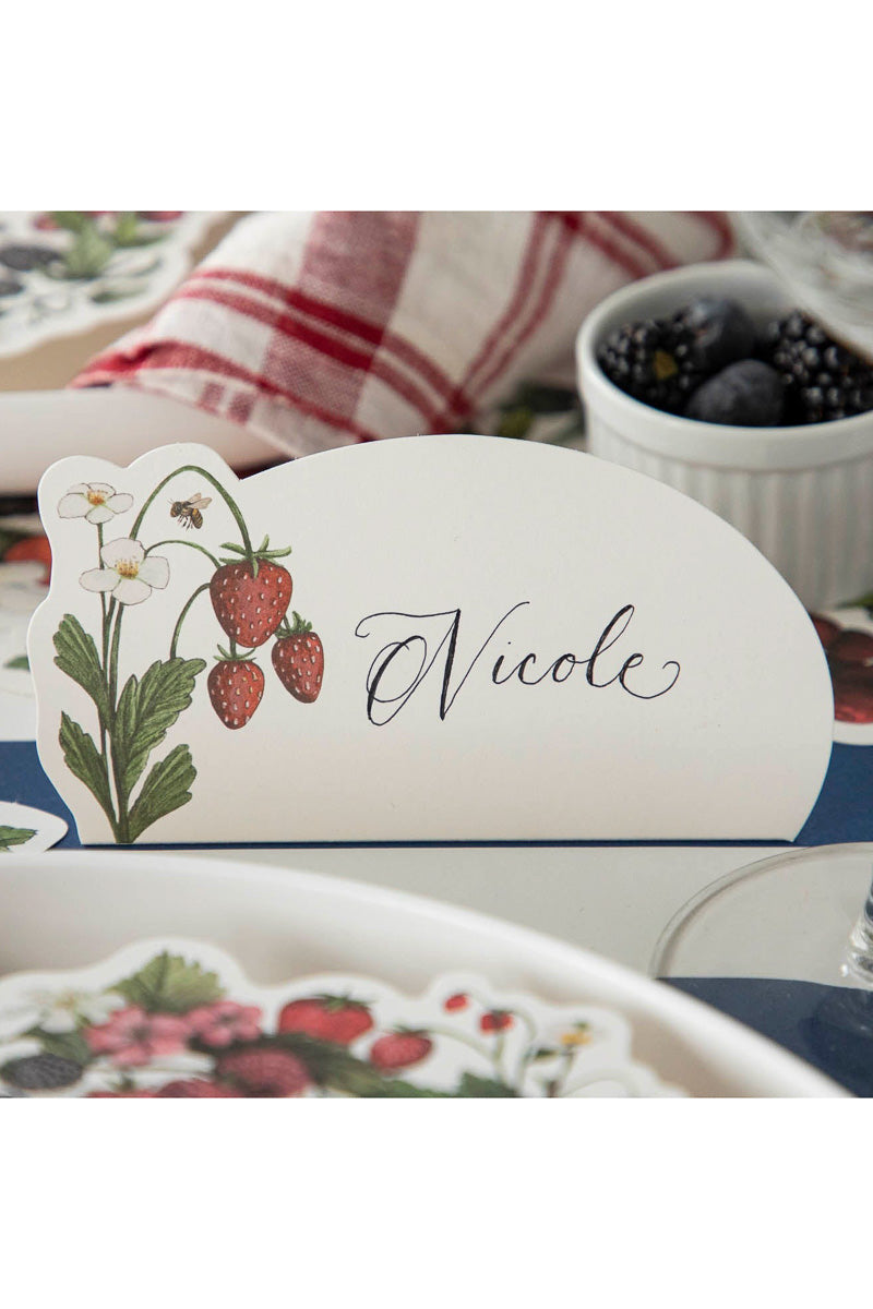 Hester & Cook Wild Berry Place Card 12 Pack