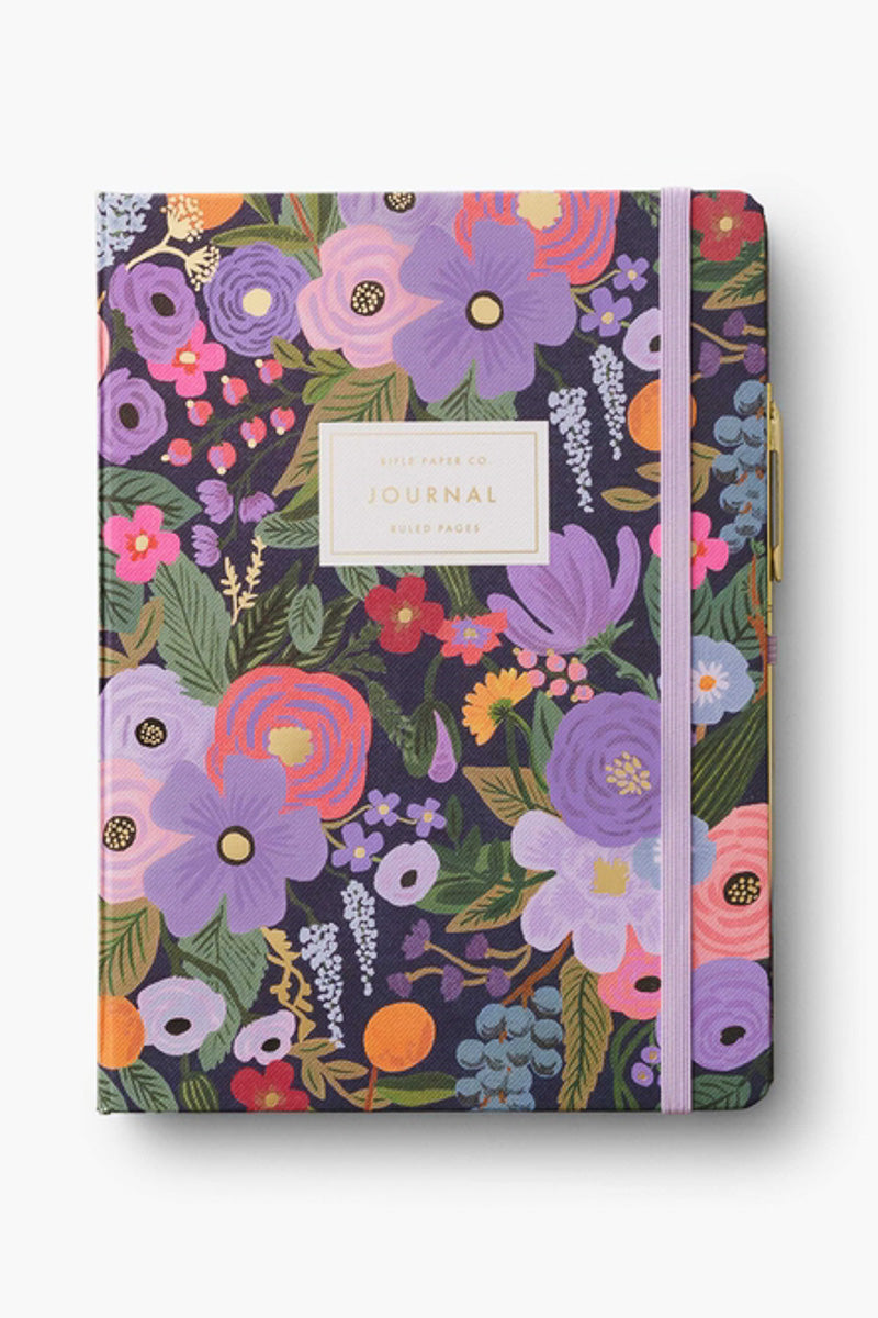 Rifle Paper Co. Garden Party Violet Journal With Pen
