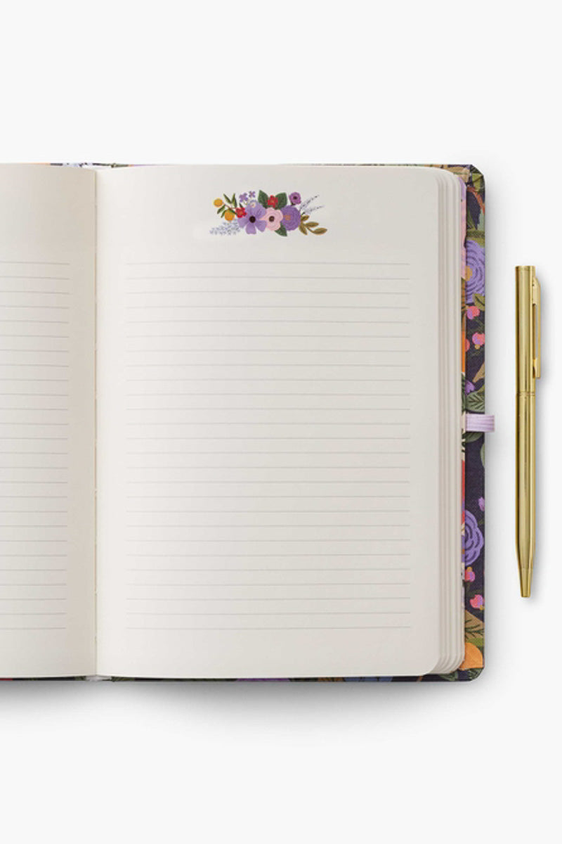Rifle Paper Co. Garden Party Violet Journal With Pen