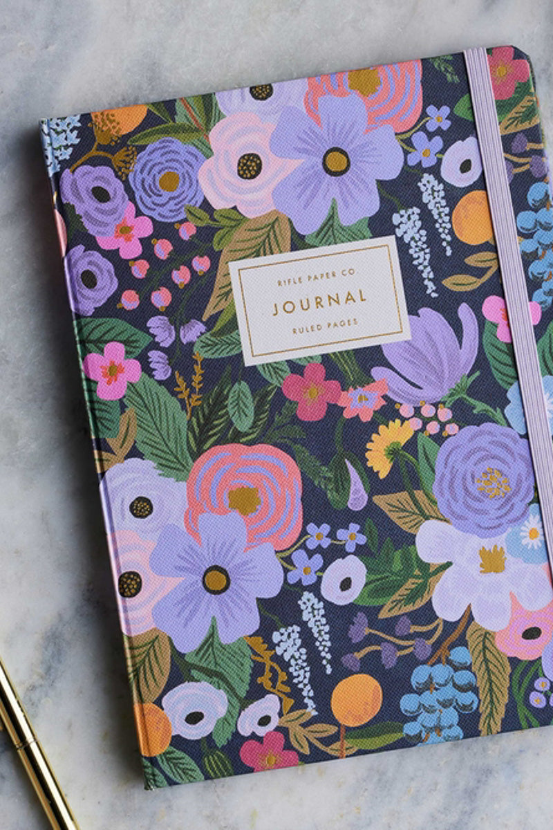 Rifle Paper Co. Garden Party Violet Journal With Pen