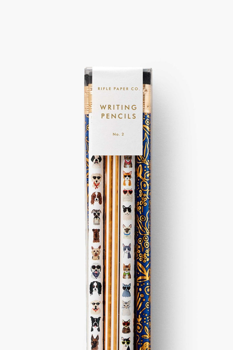 Rifle Paper Co. Cats & Dogs Pencil Set