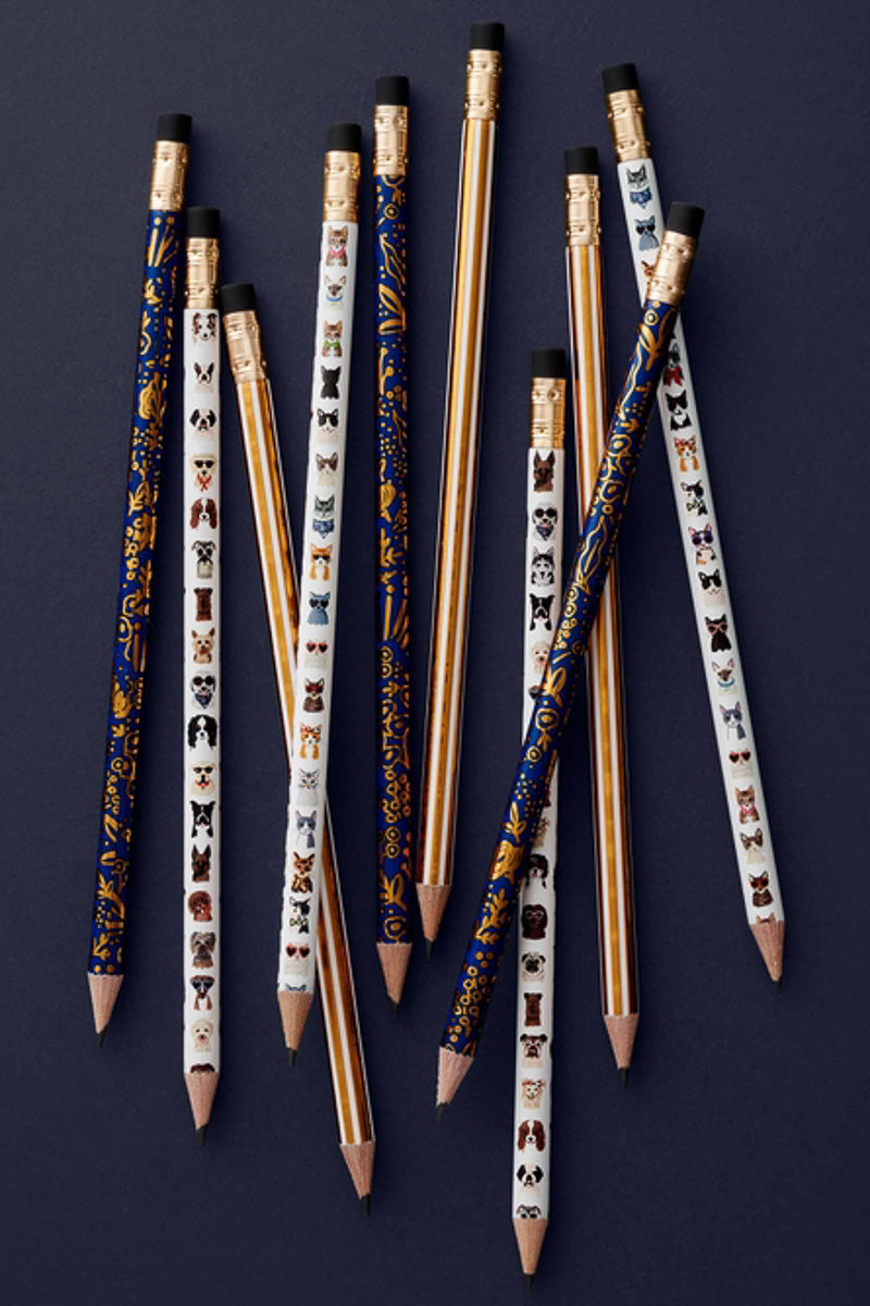 Rifle Paper Co. Cats & Dogs Pencil Set