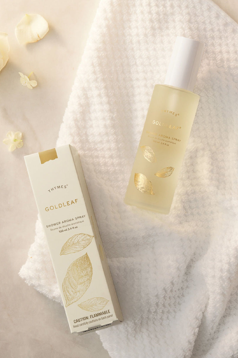 Thymes Goldleaf Shower Aroma Spray