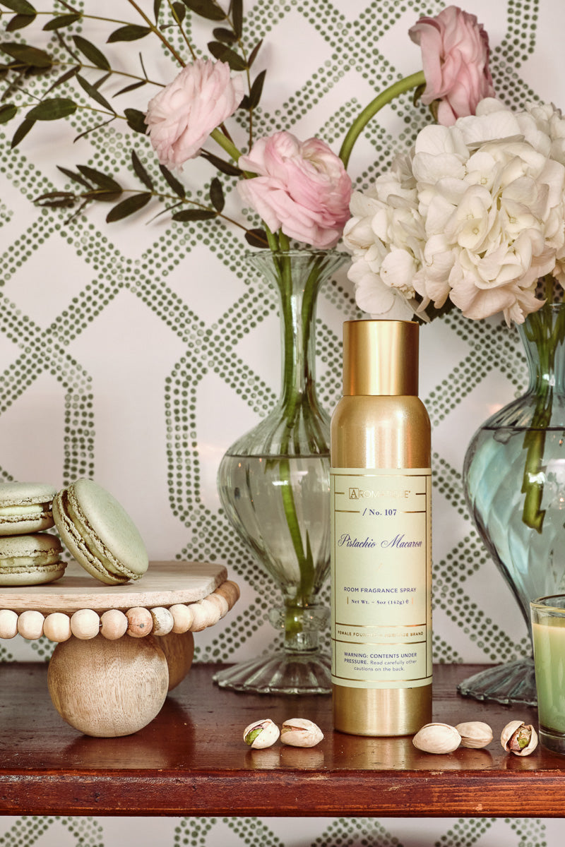 Aromatique Pistachio Macaroon Aerosol Room Spray