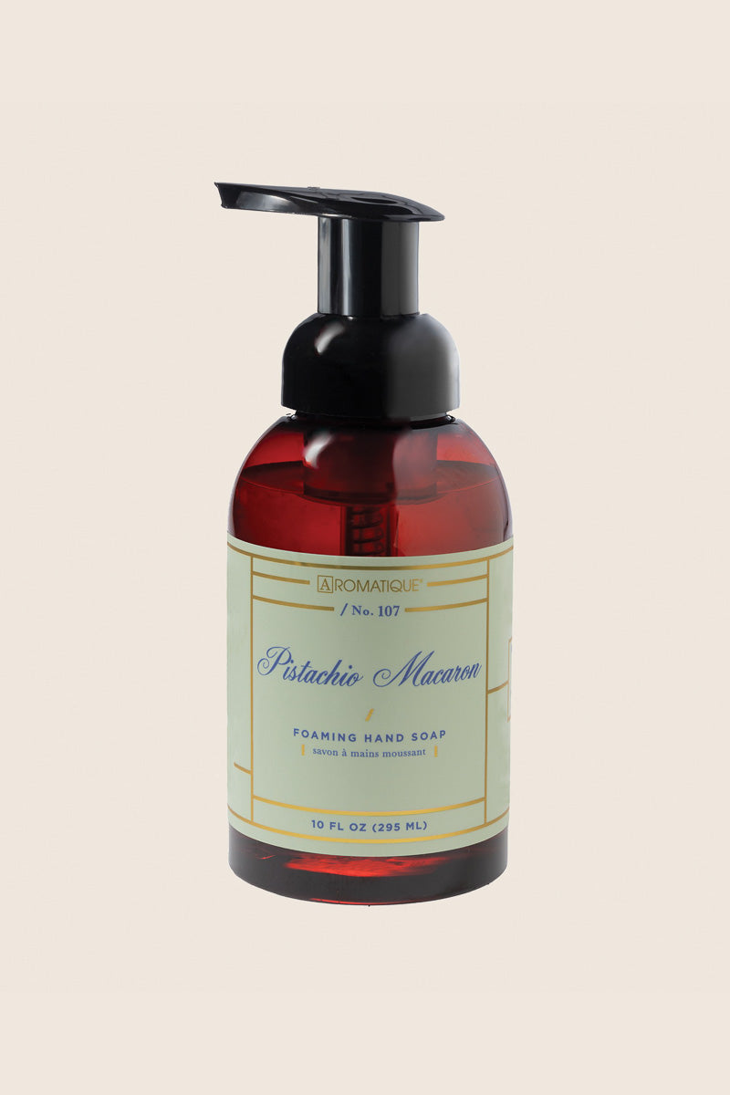 Aromatique Pistachio Macaroon 10oz Foam Soap