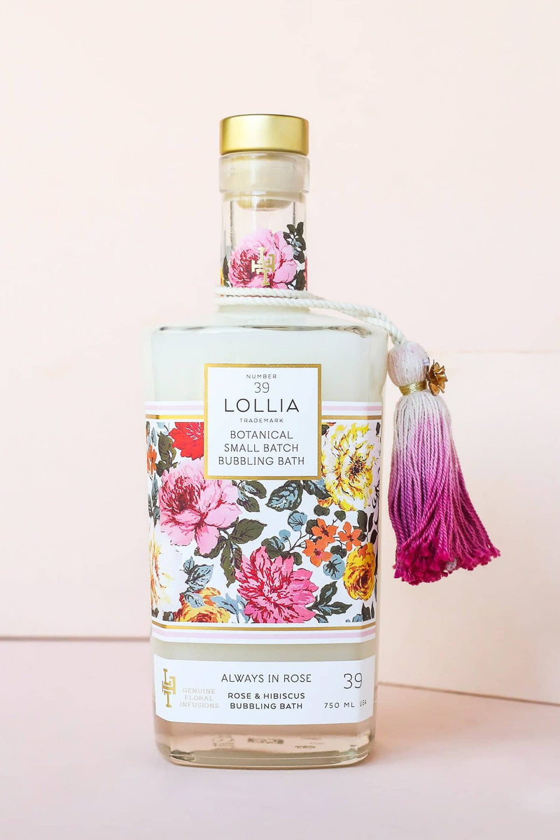Lollia Bubble Bath Always in Rose