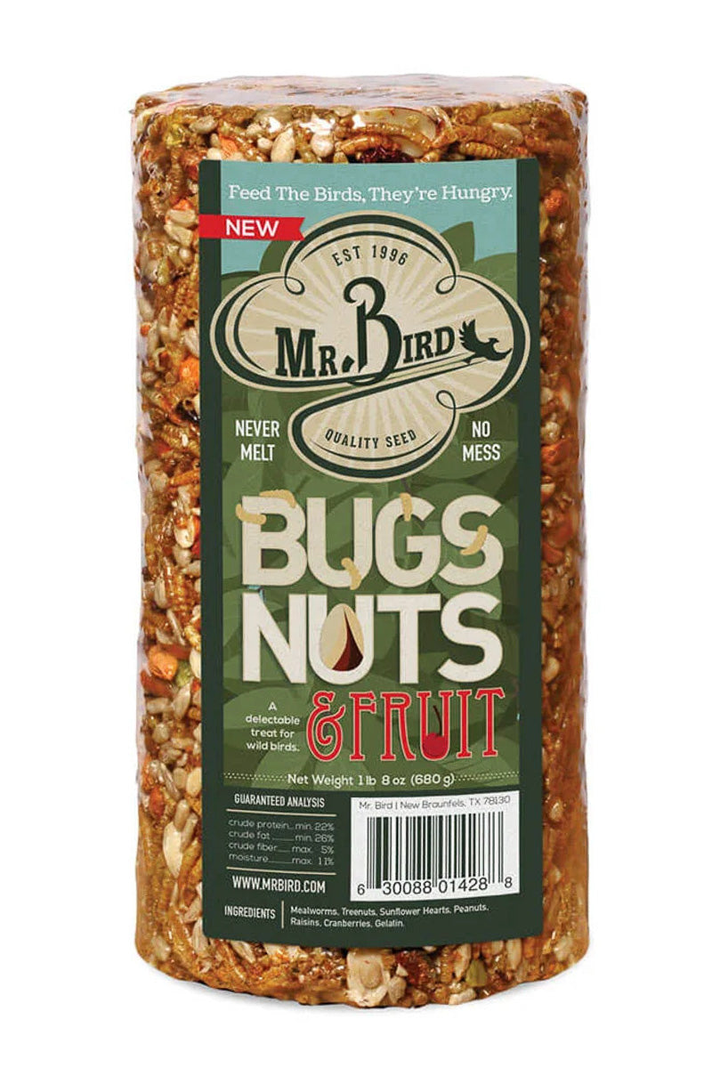 Mr. Bird Bugs, Nuts & Fruit Small Cylinder