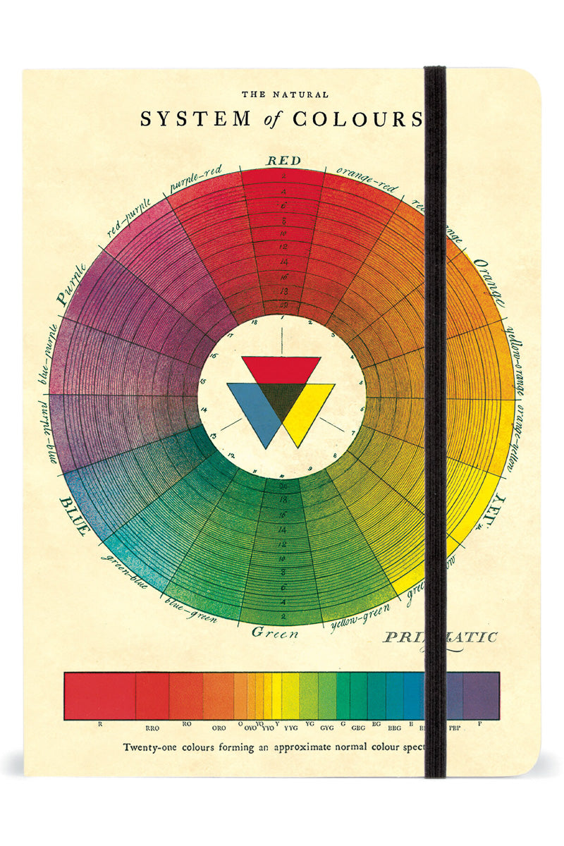 Cavallini & Co Color Wheel Notebook 6x8
