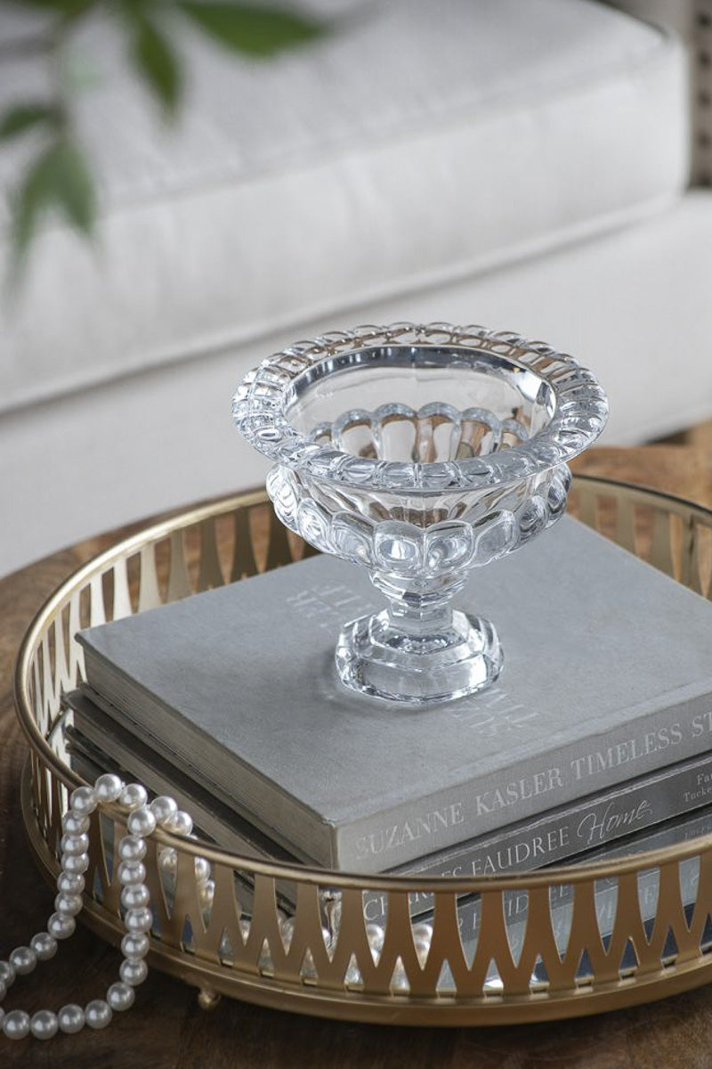 OMARI CRYSTAL DISPLAY BOWL MEDIUM