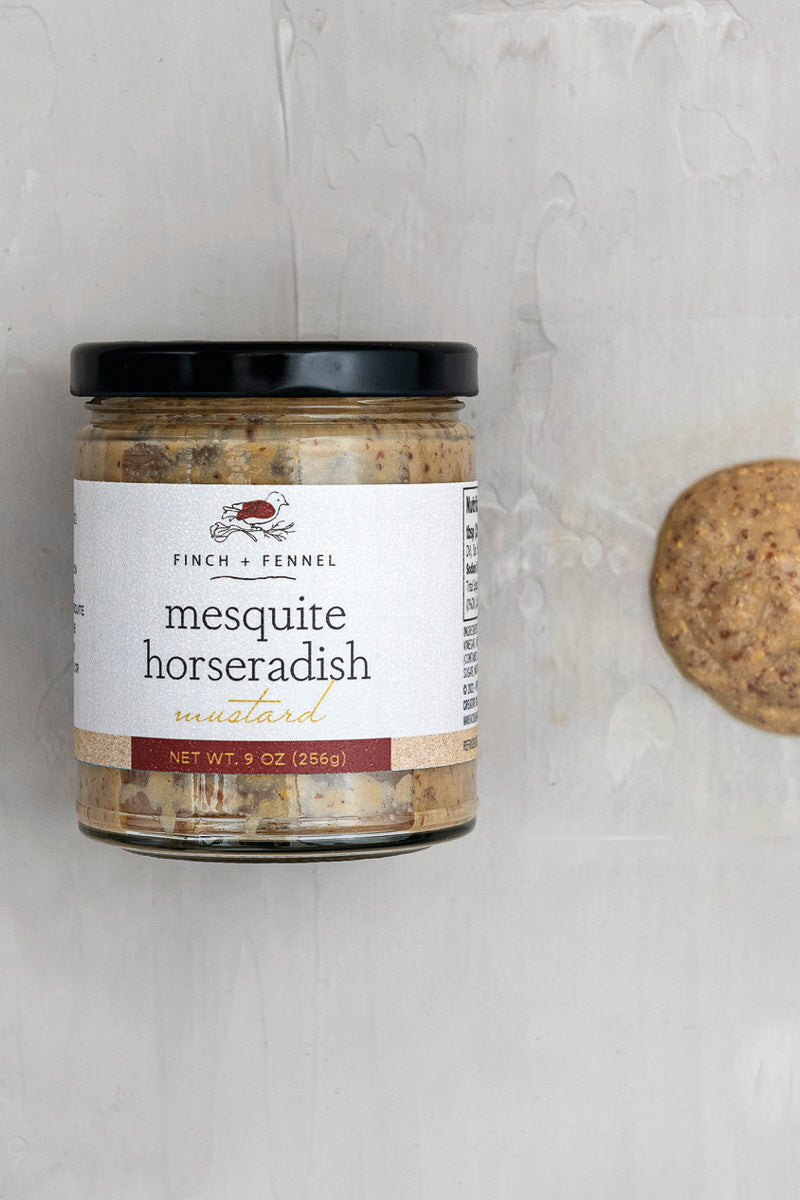 Finch + Fennel Mesquite Horseradish Mustard
