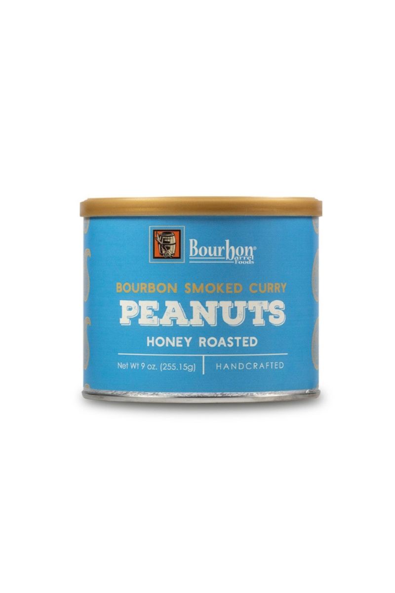 Bourbon Barrel Foods Bourbon Smoked Curry & Honey Roasted Peanuts 9 oz