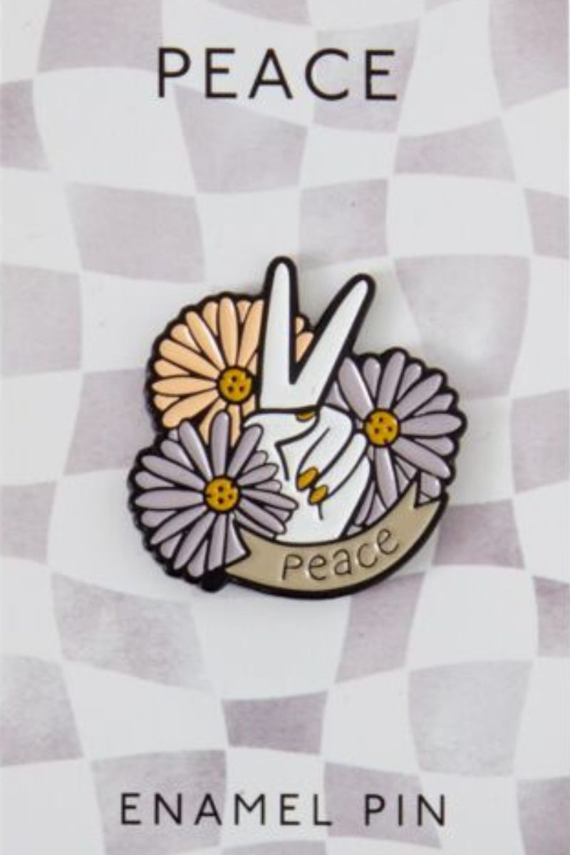 Peace Enamel Pin