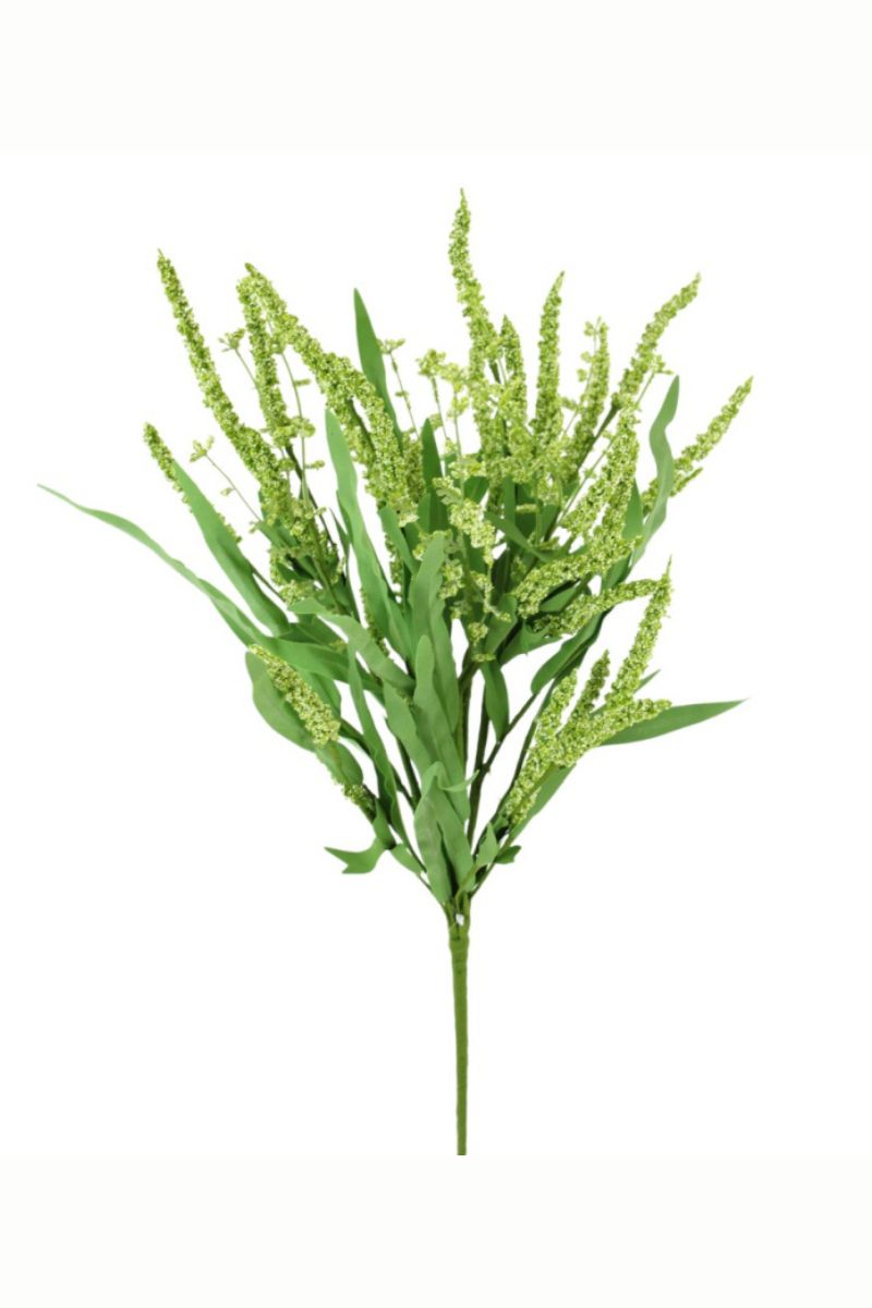 Faux Grass Spray 22" Green