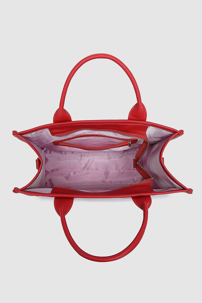 Louenhide Manhattan Tote Bag Red