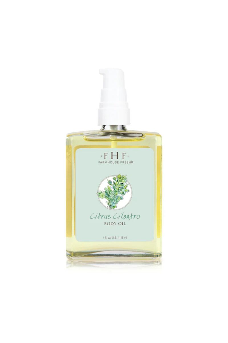 FarmHouse Fresh Citrus Cilantro Body Oil 4 oz