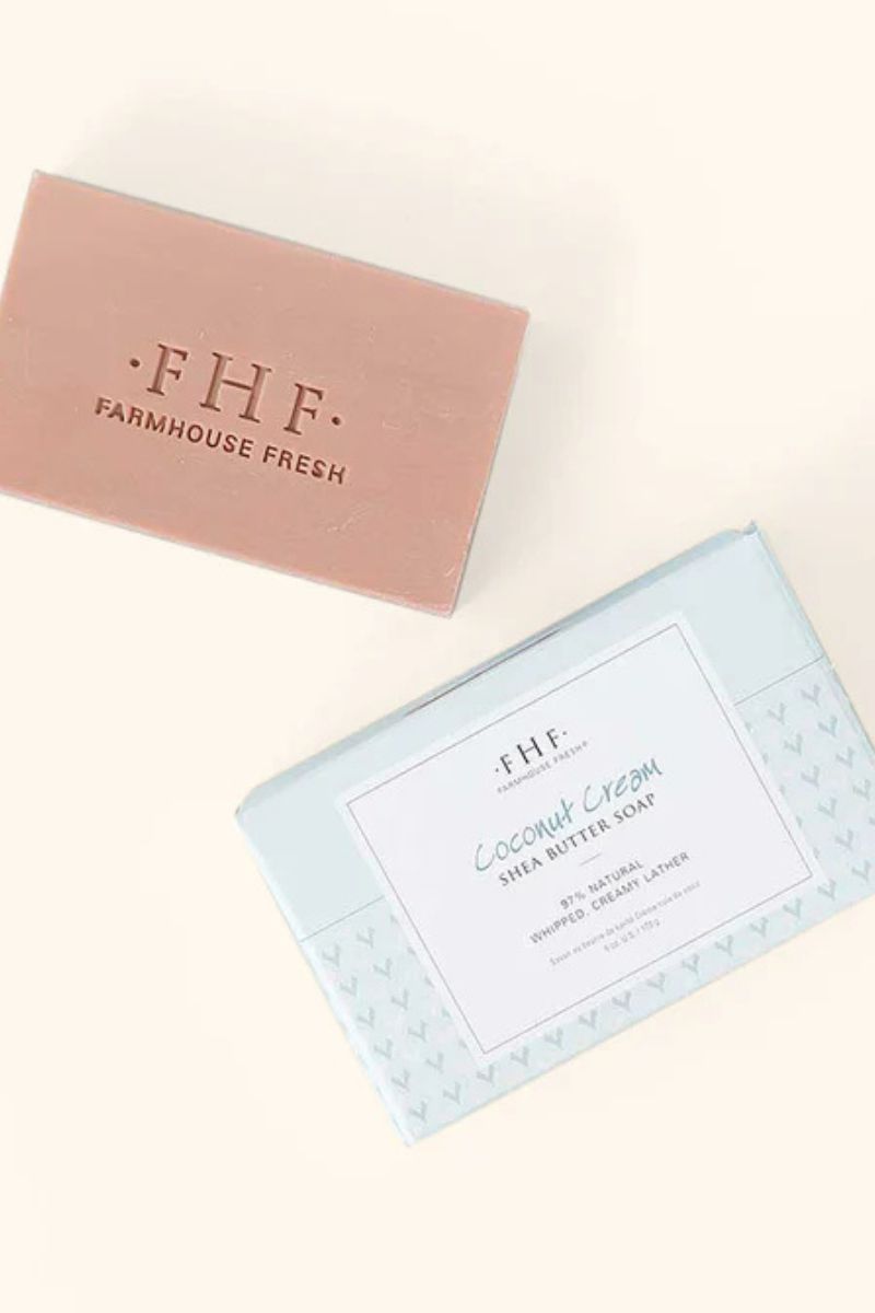 Farmhouse Fresh Coconut Cream Shea Butter Bar Soap 6 oz