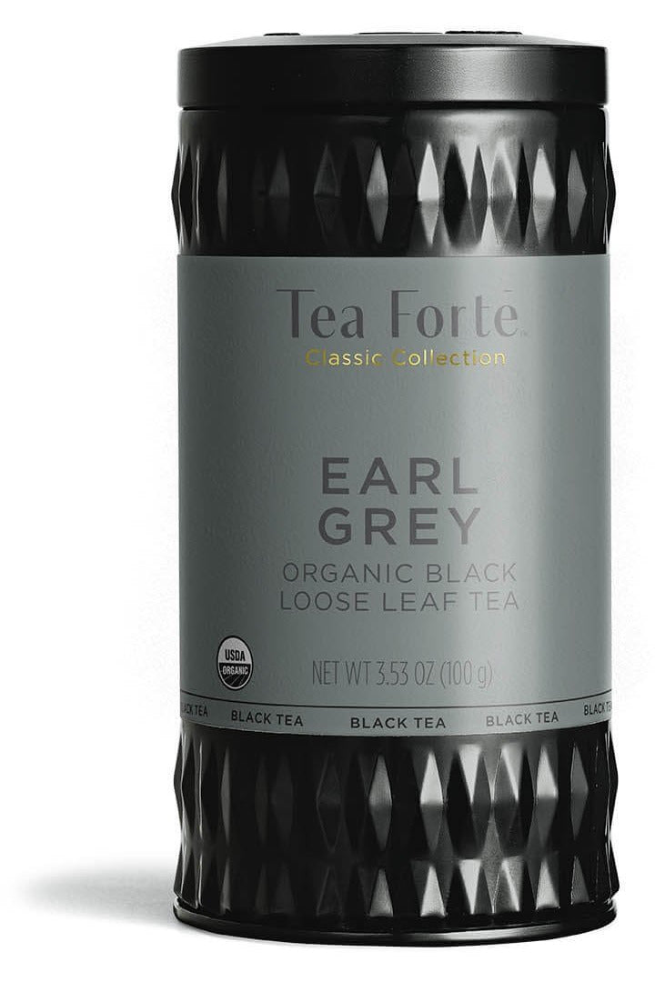 Tea Forte Loose Leaf Tea Canisters Earl Grey Tea