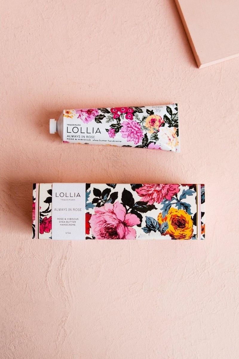 Lollia Shea Butter Handcreme Always in Rose