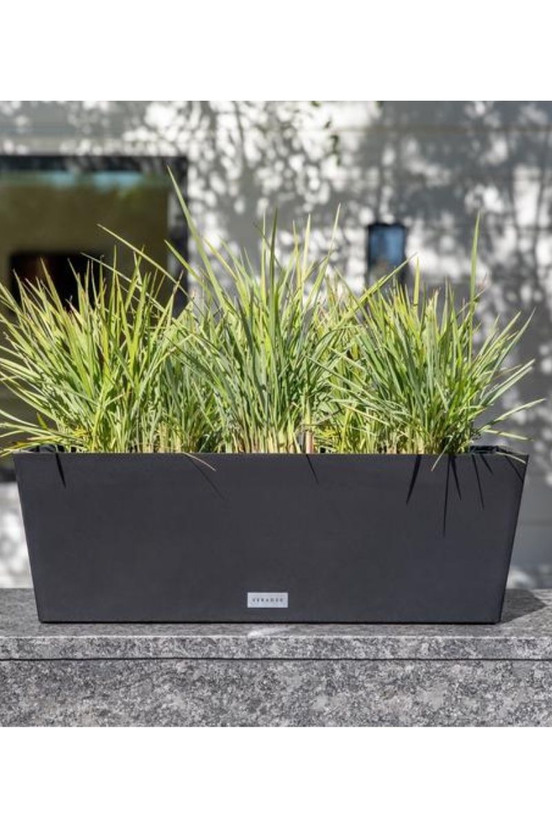 PLANTER, WINDOW BOX 18" BK