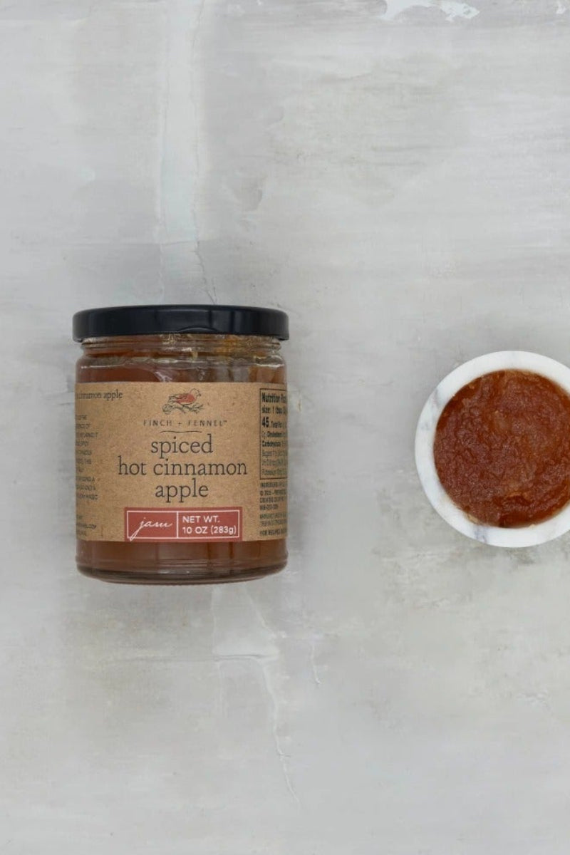 Finch + Fennel Spiced Hot Cinnamon Apple Jam 10 oz