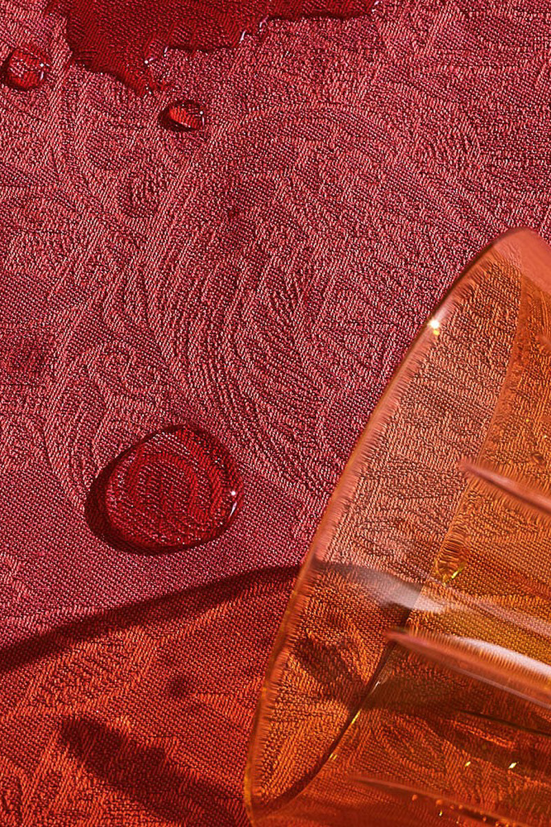 Garnier Thiebaut Alexandria Placemat 21"x 15"Ruby