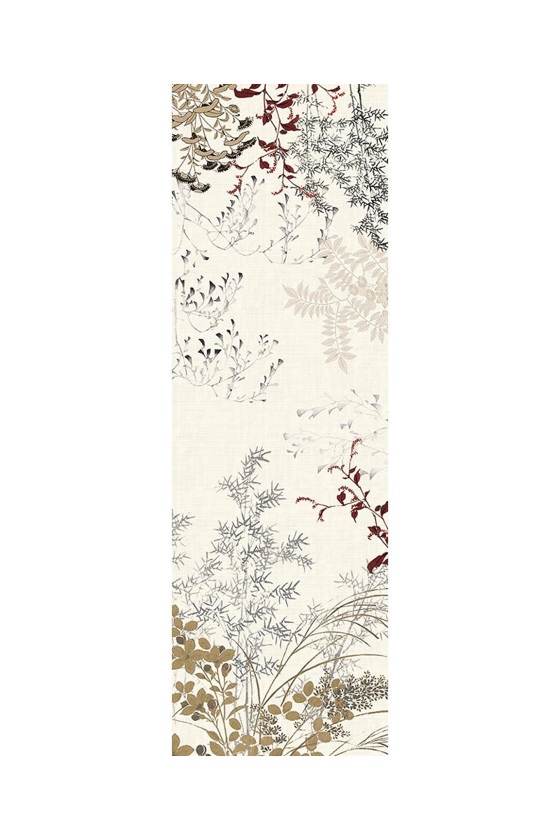 Garnier Thiebaut Bambous Runner 20"x 61 Parchemin