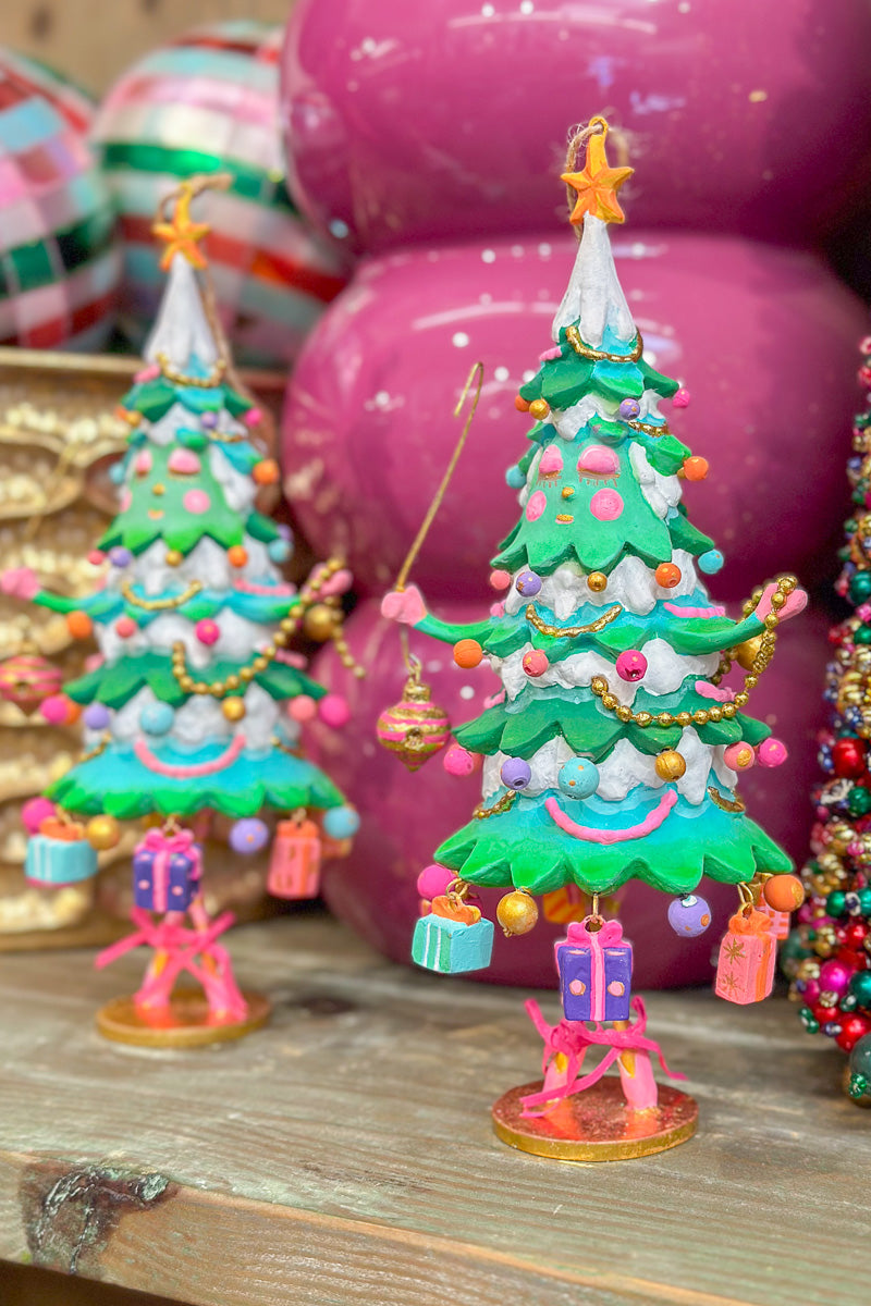 Pinesy On Point Glitterville Ornament 8"