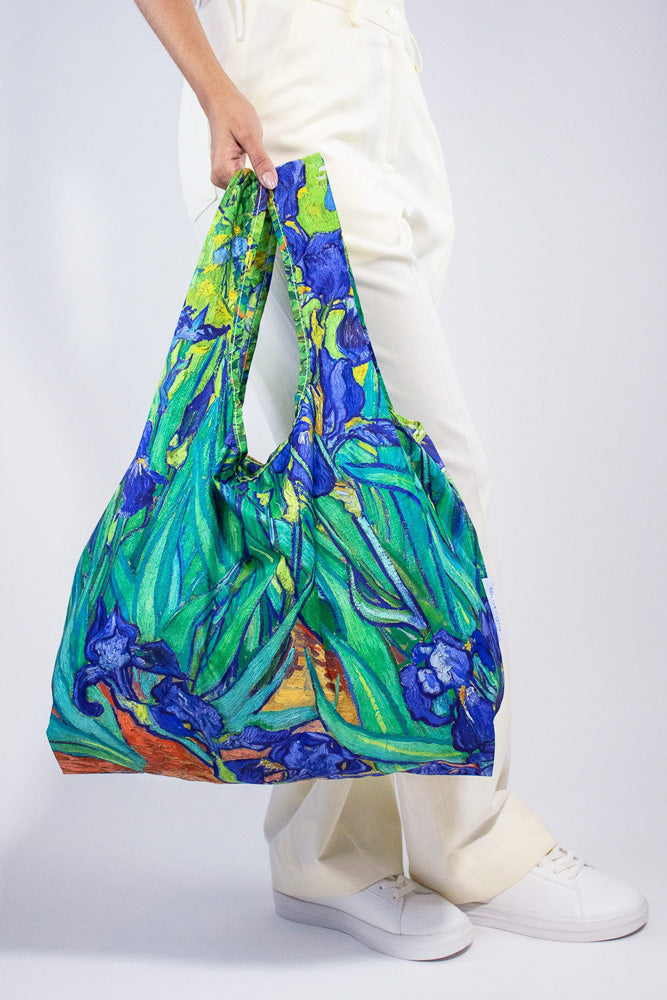 Kind Bag Museum Collection Reusable Bag Medium Van Gogh Irises